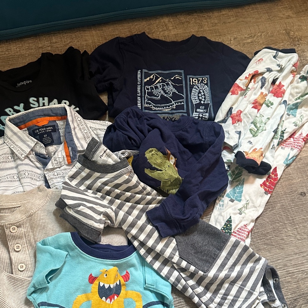 Assorted Baby Clothing Set boys bundle 2T assorted items